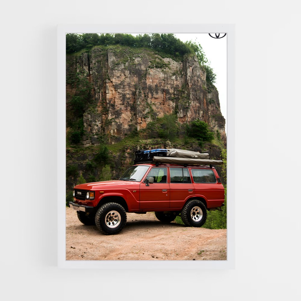 Poster splendide Land Cruiser – affiche Toyota (vue 3)